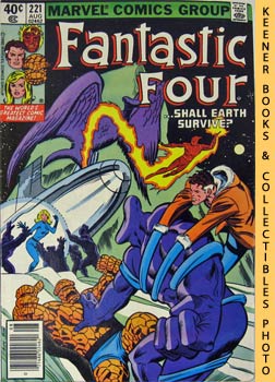 Marvel Fantastic Four: Tower Of Crystal - Dreams Of Glass! - No. 221, August 1980