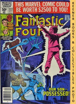 Seller image for Marvel Fantastic Four: The Possession Of Franklin Richards! - No. 222, September 1980 for sale by Keener Books (Member IOBA)