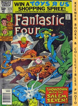 Seller image for Marvel Fantastic Four: That A Child May Live - No. 223, October 1980 for sale by Keener Books (Member IOBA)
