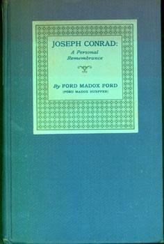 Immagine del venditore per Joseph Conrad: A Personal Remembrance. venduto da Wittenborn Art Books