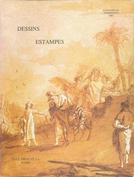 Dessins - Estampes. Catalogue Domenico. 1980.