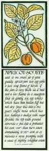 Seller image for Apricot Souffle from Thirty Recipes Suitable for Framing. for sale by Wittenborn Art Books