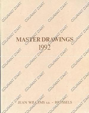 MASTER DRAWINGS, 1992, FLEMISH AND DUTCH SCHOOL. VERHAECHT. VAN BOUCKHORST. BRAMER. VAN DERHAAGEN...