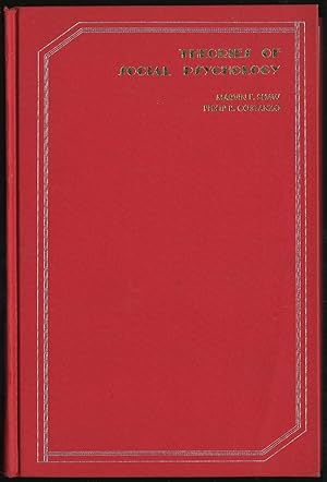 Bild des Verkufers fr THEORIES OF SOCIAL PSYCHOLOGY zum Verkauf von Between the Covers-Rare Books, Inc. ABAA
