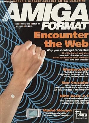 Seller image for AMIGA FORMAT, N 83, APRIL 1996 (Contents: Encounter the Web. 32 of the hottest web sites. Wordworth 5. Star Crusader. Blitz Basic 2.1. Model Monger.) for sale by Le-Livre