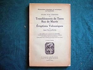 Seller image for tude sur l'origine des Tremblements de Terre, Raz de Mare et ruptions Volcaniques. for sale by Livres et Collections