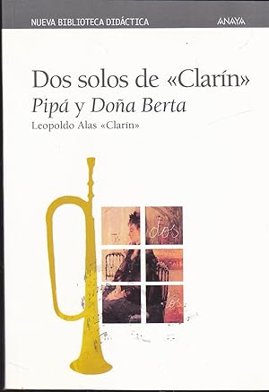 Imagen del vendedor de DOS SOLOS DE CLARIN: PIPA -DOA BERTA (Colecc Nueva Biblioteca Didctica) 1EDICION -ilustrado a la venta por CALLE 59  Libros