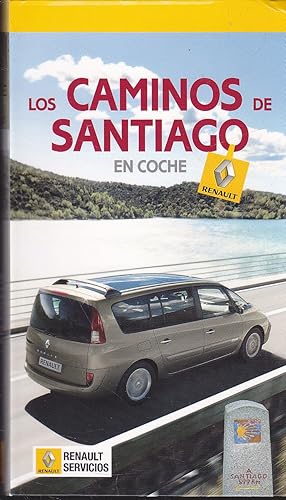 LOS CAMINOS DE SANTIAGO EN COCHE Colecc Anaya Touring Club - Rutas- fotos-planos-mapas- lugares d...