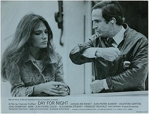 Imagen del vendedor de Day for Night [La Nuit americaine] (Press kit blue-tone photograph from the 1973 film) a la venta por Royal Books, Inc., ABAA