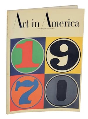 Bild des Verkufers fr Art In America - January/February 1970 - Volume 58, Number 1 zum Verkauf von Jeff Hirsch Books, ABAA
