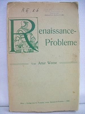 Seller image for Renaissance-Probleme. for sale by Antiquariat Bler