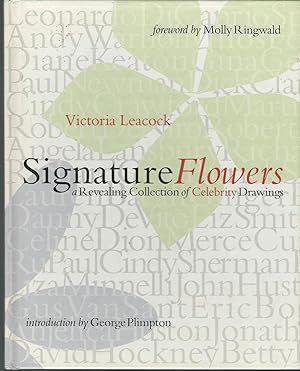 Imagen del vendedor de Signature Flowers : A Revealing Collection of Celebrity Drawings a la venta por Dorley House Books, Inc.