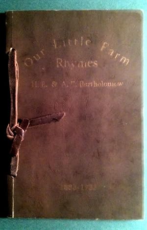 Seller image for Our Little Farm Rhymes ( 1883-1933 ) for sale by Good Old Books