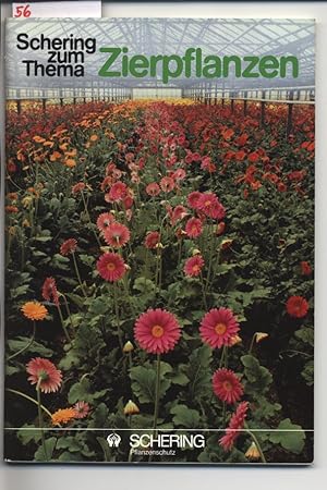 Image du vendeur pour Schering zum Thema Zierpflanzen. mis en vente par Antiquariat Bookfarm