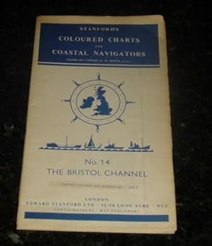 Stanford's Coloured Charts for Coastal Navigators - No. 14 The Britol Channel