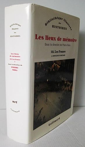 Imagen del vendedor de Les Lieux de mmoire tome 1 : Les France : Conflits et partages a la venta por Librairie Thot