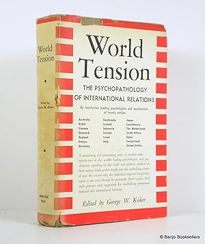 Imagen del vendedor de World Tension: The Psychopathology of International Relations a la venta por Banjo Booksellers, IOBA