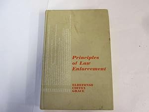 Bild des Verkufers fr Principles of Law Enforcement zum Verkauf von Goldstone Rare Books