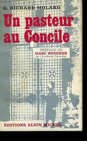 Bild des Verkufers fr UN PASTEUR AU CONCILE. zum Verkauf von Le-Livre