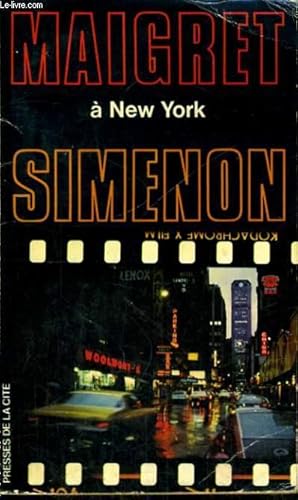 Seller image for MAIGRET A NEW-YORK for sale by Le-Livre