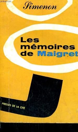 Imagen del vendedor de LES MEMOIRES DE MAIGRET a la venta por Le-Livre