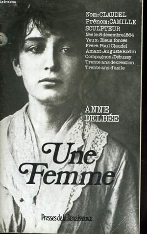 Bild des Verkufers fr UNE FEMME zum Verkauf von Le-Livre