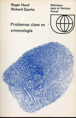 Seller image for PROBLEMAS CLAVE EN CRIMINOLOGA. Trad. ngeles Escudero. for sale by angeles sancha libros