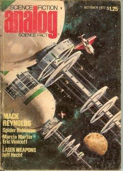 Imagen del vendedor de ANALOG Science Fiction/ Science Fact: October, Oct. 1977 a la venta por Books from the Crypt