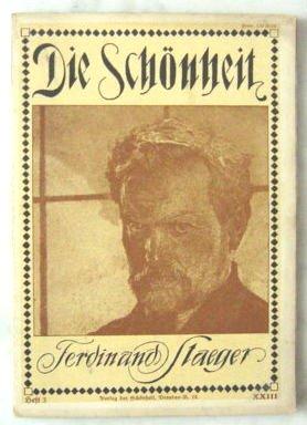 Die Schönheit Heft 3, 1927 Mit Bildern geschmückte Monatsschrift für Kunst und Leben