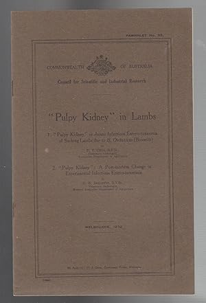 Seller image for PULPY KIDNEY IN LAMB. 1. & 2. for sale by BOOK NOW