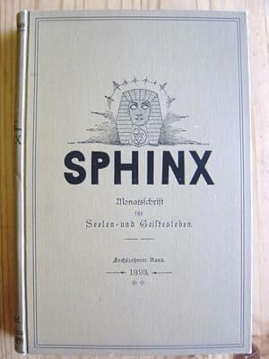 Sphinx - Monatsschrift für Seelen- und Geistesleben, VIII Jahrgang. 1893. XVI Band. Sechzehnter