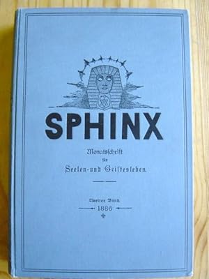 Sphinx - Monatsschrift für die geschichtliche und experimentale Begründung der übersinnlichen Wel...
