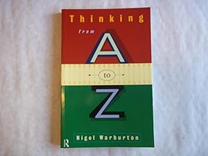 Seller image for Thinking from A-Z for sale by Carmarthenshire Rare Books