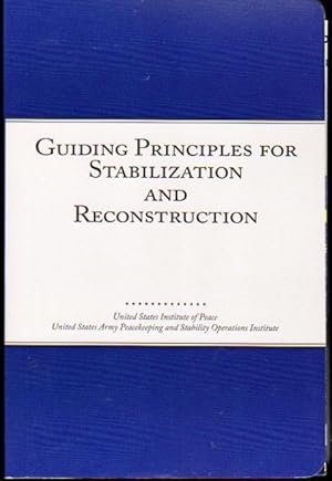 Seller image for Guiding Principles for Stabilization and Reconstruction for sale by Kenneth Mallory Bookseller ABAA