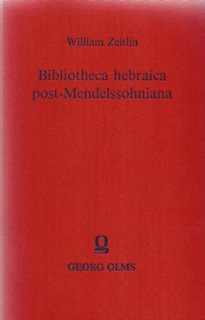 KIRYAT SEFER: BIBLIOTHECA HEBRAICA POST-MENDELSSOHNIANA: BIBLIOGRAPHISCHES HANDBUCH DER NEUHEBRA?...