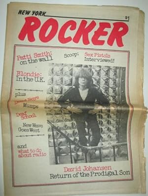 New York Rocker. Volume 1, Number 8. July-August 1977