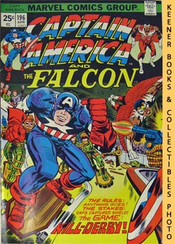 Marvel Captain America And The Falcon: Kill - Derby - Pow! - Vol. 1 No. 196, April 1976