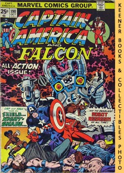 Seller image for Marvel Captain America And The Falcon: Nightshade Is Deadlier The Second Time Around! - Vol. 1 No. 190, October 1975 for sale by Keener Books (Member IOBA)