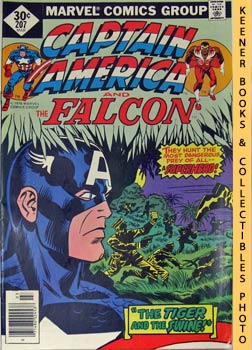 Marvel Captain America And The Falcon: The Tiger And The Swine!! - Vol. 1 No. 207, March 1977