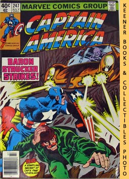 Immagine del venditore per 204Marvel Captain America: By The Dawn's Early Light! - Vol. 1 No. 247, July 1980 venduto da Keener Books (Member IOBA)