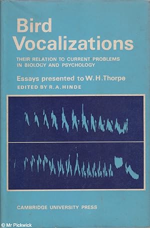 Bird Vocalizations: Their Relation to Current Problems in Biology and Psychology