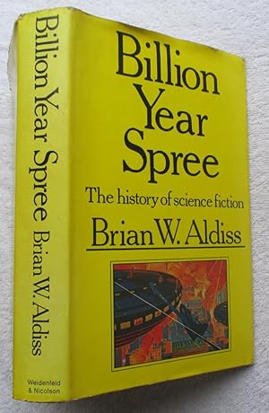 Bild des Verkufers fr Billion Year Spree - the History of Science Fiction zum Verkauf von Glenbower Books