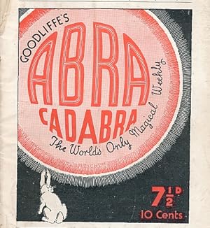 Bild des Verkufers fr Abracadabra" : The World's Only Magical Weekly. Volume 10, No 243. 23rd September 1950 zum Verkauf von Barter Books Ltd