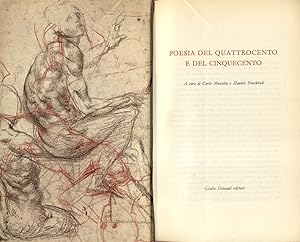 Bild des Verkufers fr POESIA DEL QUATTROCENTO E DEL CINQUECENTO. A cura di Carlo Muscetta e Daniele Ponchiroli. zum Verkauf von studio bibliografico pera s.a.s.