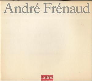 Immagine del venditore per ANDRE FRENAUD. Exposition du 29 juin au 10 juillet 1987. venduto da Librairie Le Livre Penseur