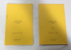 The Fred Dustin and Earl K. Brigham Letters in 2 volumes (Signed Limited First Edition)