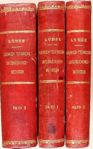 Chemisch-technische Untersuchungsmethoden. Mit Benutzung der früheren von Friedrich Böckmann bear...