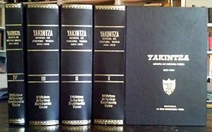 YAKINTZA Revista de Cultura Vasca 1933-36 IV Tomos Completa