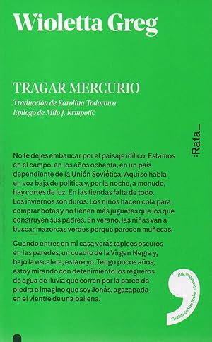 Seller image for TRAGAR MERCURIO for sale by ALEJANDRIA SEVILLA