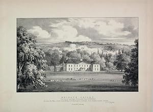 A Fine Original Antique Lithograph By G. F. Prosser Illustrating Reigate Priory in Surrey, the Se...